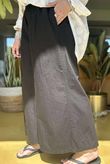 Made in Italy Poplin Cotton Culotte Black